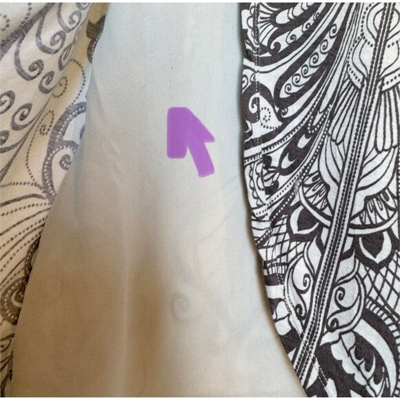 Rose + Olive L 3/4 Sleeve Layered Look Tunic Top Butterfly Back Open Light Blue - Picture 11 of 11